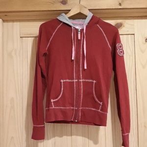 Victoria's Secret Pink zip hoodie. Size small.